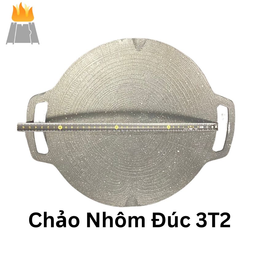 Chảo Nướng Nhôm Đúc - Chất Lượng - An Toàn