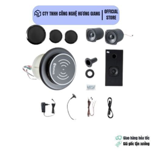 Loa Bluetooth Tích Hợp Sạc Không Dây, Sạc USB Type A, Loa Sub 2.1 - (PKNT-024)
