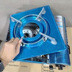 Bếp Gas Du Lịch Fujishi Loại Inox Cao Cấp -Bếp Gas Mini Dành Cho Gia Đình, Quán Ăn-Tiện Lợi, An Toàn