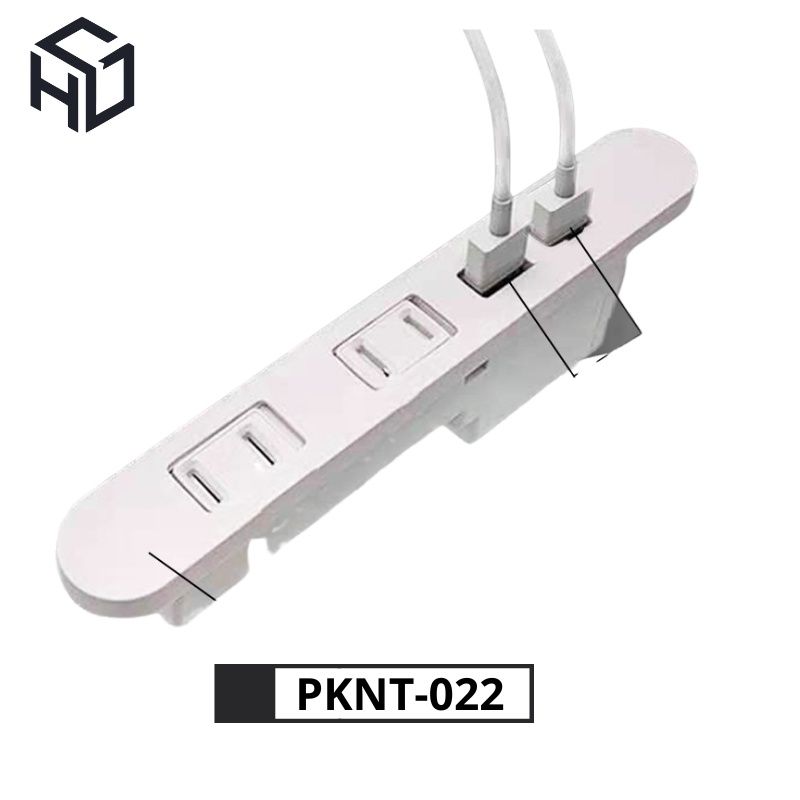 Ổ Cắm Dẹp 220V Tích hợp Sac 2 Cổng USB