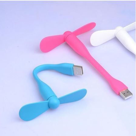 Quạt USB ⚡ Hugiasmart ⚡ Quạt USB 2 cánh cực mát màu ngẫu nhiên hàng sẵn