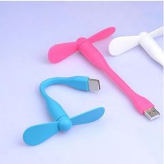 Quạt USB ⚡ Hugiasmart ⚡ Quạt USB 2 cánh cực mát màu ngẫu nhiên hàng sẵn