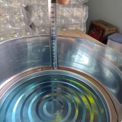 Mâm inox có chắn gió phù hợp cho bếp cồn inox tròn - Giúp bưng bê, di chuyển sạch sẽ, an toàn