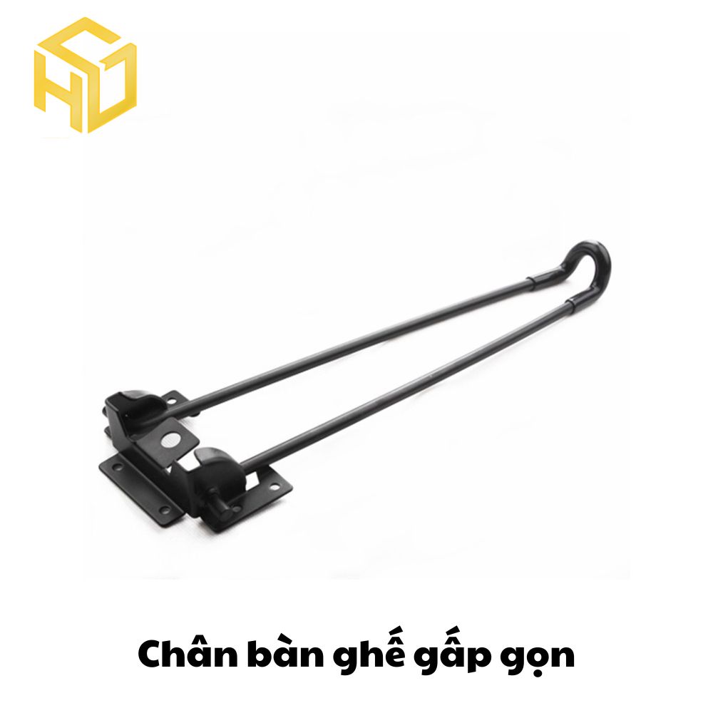Chân bàn sắt gấp, xếp được làm từ sắt dày 7mm, sơn tĩnh điện | chân bàn gấp gọn