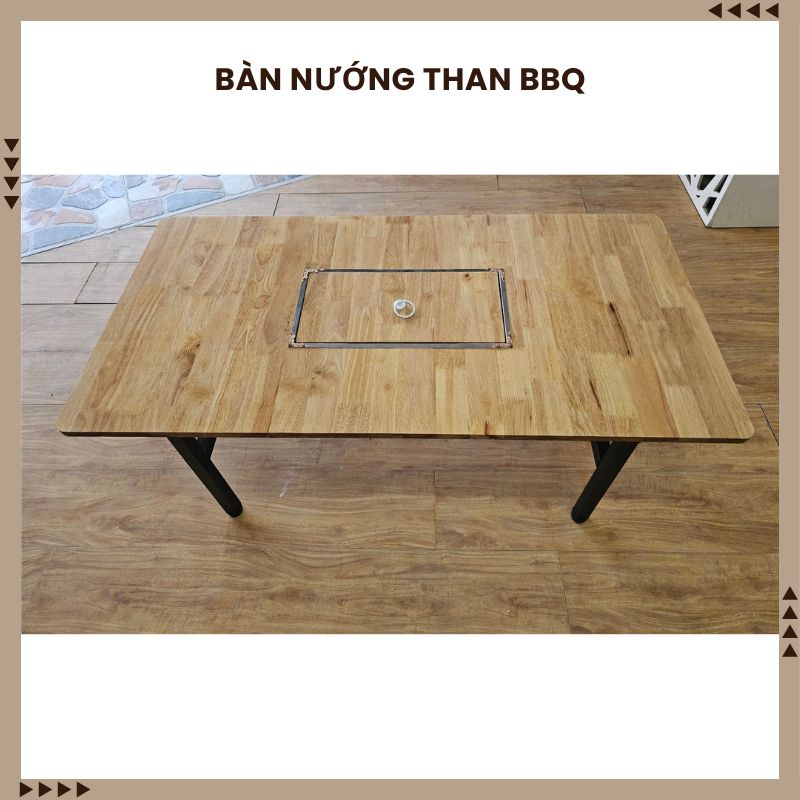 Bàn nướng gấp gọn cao cấp chuyên làm tiệc nướng - Bàn nướng ngoài trời picnic, dã ngoại tiện lợi