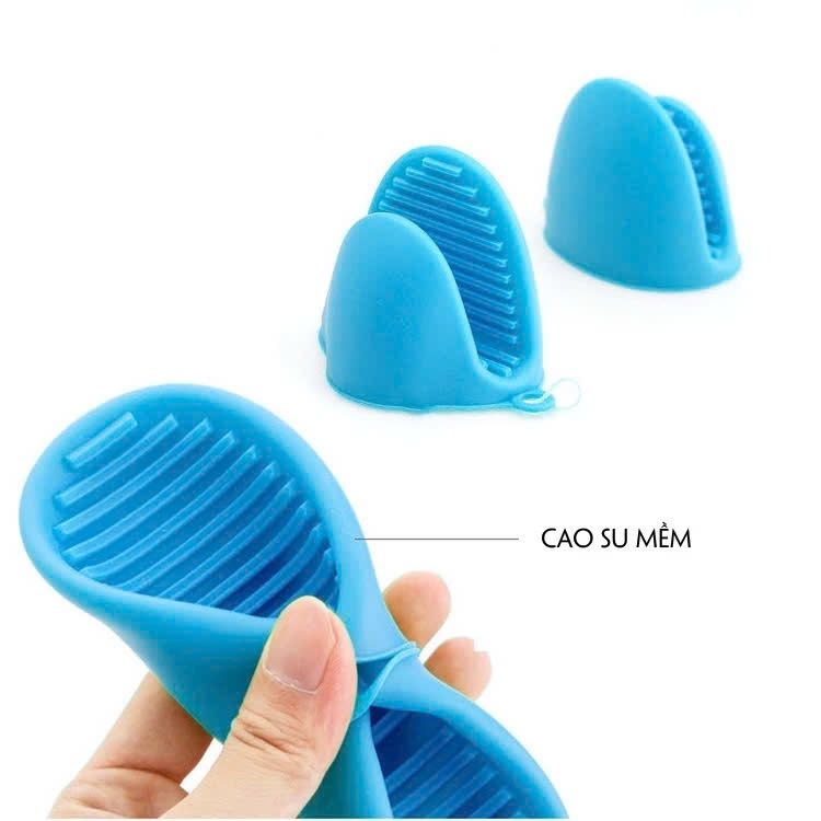 Nhắc Nồi Silicon Chống Nóng Cách Nhiệt (2 miếng)