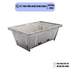 Bếp nướng than gấp gọn dành cho gia đình đi du lịch, giã ngoại - Bếp nướng BBQ cao cấp, bếp nướng than camping - BNGD