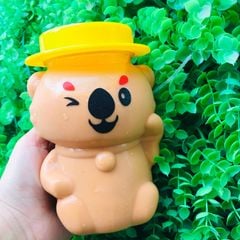 Hủ nhựa đựng bánh kẹo hình Gấu Koala, Gấu túi 500ml - Chai nhựa PET đựng trà sữa cho tiệm ăn vặt - GAUTUI500