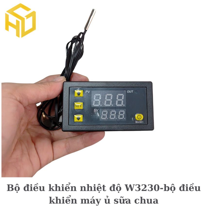 Bộ Điều Khiển Nhiệt Độ W3230 – Giải Pháp Tối Ưu Cho Máy Ủ Sữa Chua