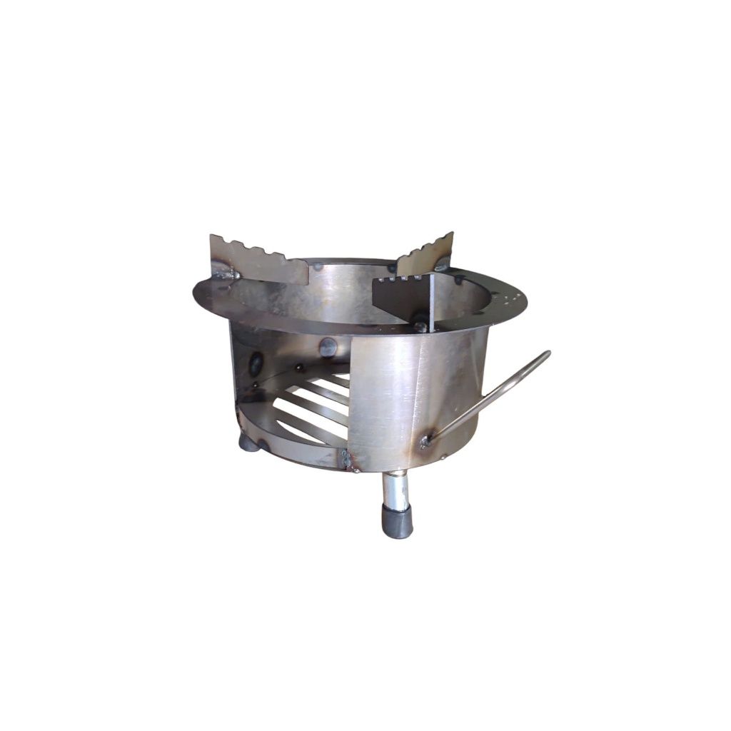 Bếp củi mini Sài Gòn loại tròn đường kính 30cm tiết kiệm củi, phù hợp gia đình nhỏ
