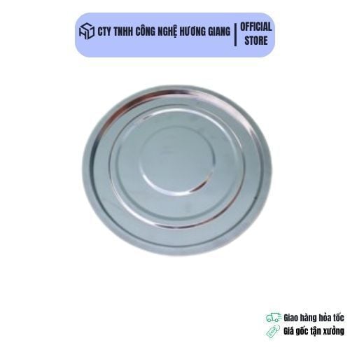 Mâm lót bếp cồn Inox tiện dụng - Khay Inox dày giúp di chuyển bếp cồn an toàn dành cho quán