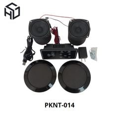 Loa Bluetooth Tích Hợp Sạc Không Dây, Ổ Cắm USB  Có Bảng Điều Khiển âm trên mặt bàn (PKNT-014)