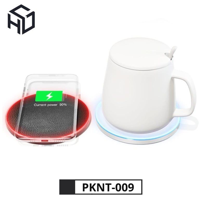 Sạc Không Dây Kèm Ly Hâm Nóng - (PKNT-009)