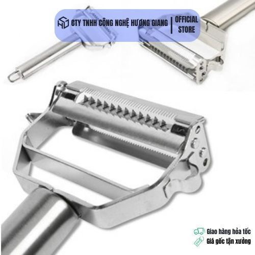Dụng cụ bào rau củ quả  Hugia  Chất liệu thép không gỉ đa năng
