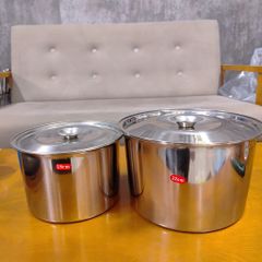 Thố Inox Đa Năng Kèm Nắp – Phù Hợp Đựng Thực Phẩm, Đồ Ăn