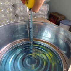 Mâm inox có chắn gió phù hợp cho bếp cồn inox tròn - Giúp bưng bê, di chuyển sạch sẽ, an toàn