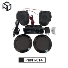 Loa Bluetooth Tích Hợp Sạc Không Dây, Ổ Cắm USB  Có Bảng Điều Khiển âm trên mặt bàn (PKNT-014)