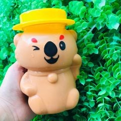 Bành 60 hũ nhựa PET 500ml hình Gấu Túi Koala  - Hũ đựng bánh kẹo, đồ ăn, nước trái cây, Trà sữa