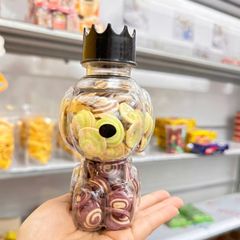 Giá Sỉ Chỉ Từ Bành 60 Chai Nhựa PET  350ml  đựng trà sữa,nước ép,bánh kẹo hình chó Snoppy