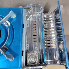 Bếp Gas Du Lịch Fujishi Loại Inox Cao Cấp -Bếp Gas Mini Dành Cho Gia Đình, Quán Ăn-Tiện Lợi, An Toàn
