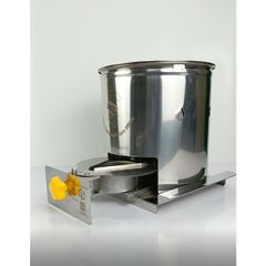 Nồi lẩu nhúng xiên que inox  kèm bếp cồn chắn gió đi kèm | Nồi lẩu Shabu thể tích 1800ml