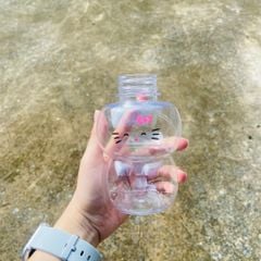 Chai Nhựa PET 350ml Mèo Hello Kitty | Chai Nhựa 350ml Mèo Hello Kitty