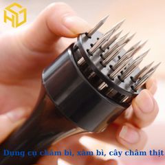 Dụng Cụ Châm Bì, Xâm Bì, Cây Châm Thịt – Hỗ Trợ Làm Món Da Giòn, Thịt Thấm Gia Vị