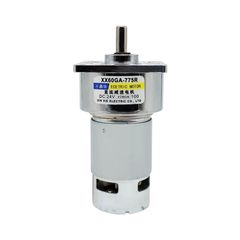 Động cơ giảm tốc DC 60GA775 12V24V  (mới)  20 rpm chế máy quay gà lớn