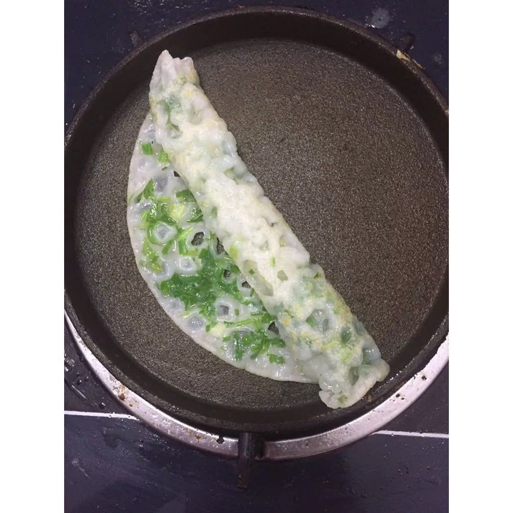 Khuôn Gang Đổ Bánh Xèo – Size 20cm & 25cm – Chống Dính, Giữ Nhiệt Tốt