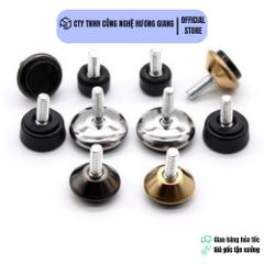 Chân tăng chỉnh bàn ghế Hugiasmart - Tăng chân nhựa điều chỉnh bàn ghế đủ size M6, M8 - Hàng Mẫu