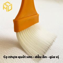 Lốc 5 chiếc Cọ nhựa quét sơn | cọ nhựa quét dầu ăn | Cọ nhựa quét gia vị size số 6 (3cmx16 cm)