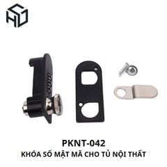 Ổ Khóa Số Tủ Hình Oval - (PKNT-042)