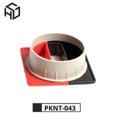 Nắp luồn dây điện hình vuông màu đen đỏ✔✔Đa dạng - Tiện dụng✔✔ PKNT-043