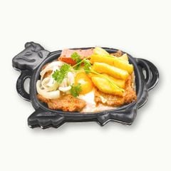 Khuôn Gang Bò Né – Chảo Gang Giữ Nhiệt, Bền Bỉ, Dễ Dùng