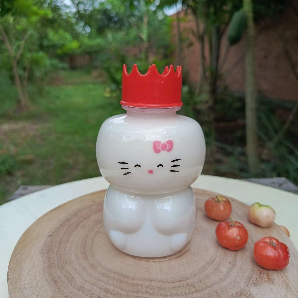 Chai Nhựa PET 350ml Mèo Hello Kitty | Chai Nhựa 350ml Mèo Hello Kitty