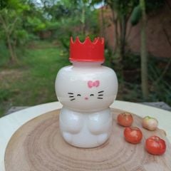 Chai Nhựa PET 350ml Mèo Hello Kitty | Chai Nhựa 350ml Mèo Hello Kitty