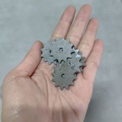 Nhông lắp vào đầu mô tơ chế máy nướng thịt ( khớp với xích cam)