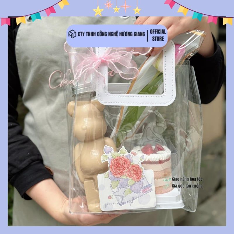 Chai nhựa đựng trà sữa hình thú đa dạng mẫu từ 250ml đến 700ml-Hũ nhựa đựng kẹo cứng cáp