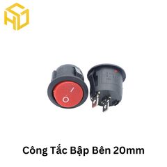 Công Tắc Bập Bên Tròn Loại Khoét Lỗ 20mm