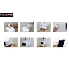 Máy sát khuẩn tự động kèm máy đo thân nhiệt 2 trong 1 giá thành hợp lý, BẢO HÀNH 12 THÁNG