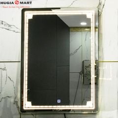 Gương Soi Cảm Ứng Đèn Led Hình Chữ Nhật hugiasmart CND68