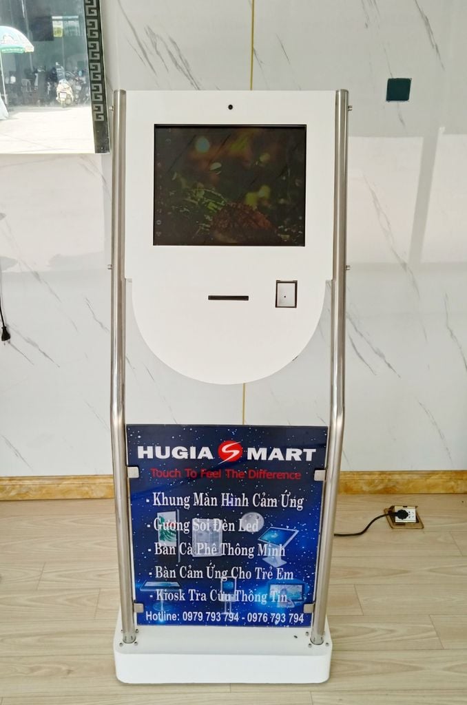 Kiosk Lấy Số Thứ Tự 17 inch cảm ứng hồng ngoại