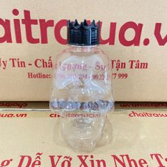 Chai Nhựa PET Đựng Trà Sữa Hình Đầu Lâu 700ml