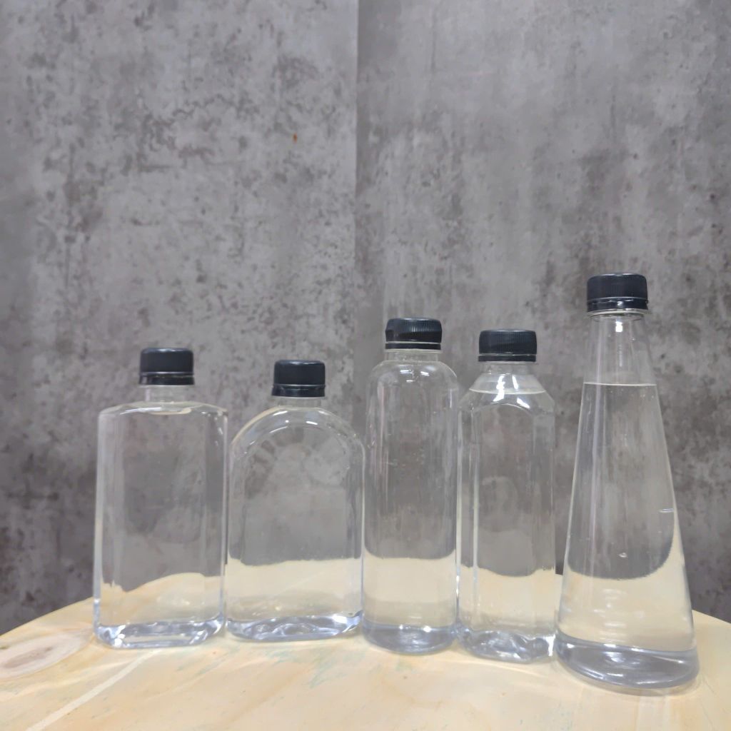 Chai nhựa PET đựng trà sữa | Chai Nhựa PET Tam Giác Cổ 28 - 330ml