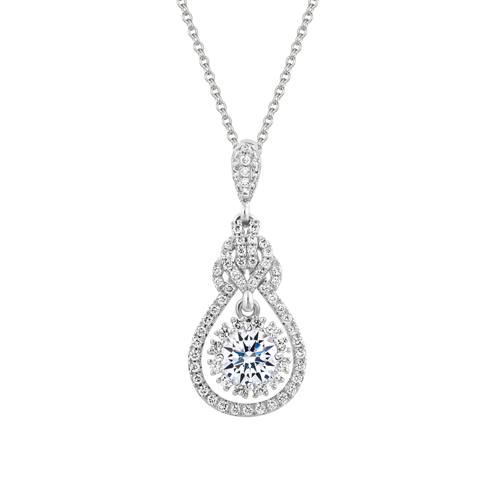 Mặt kim cương tấm vàng 14K Hilary 5C