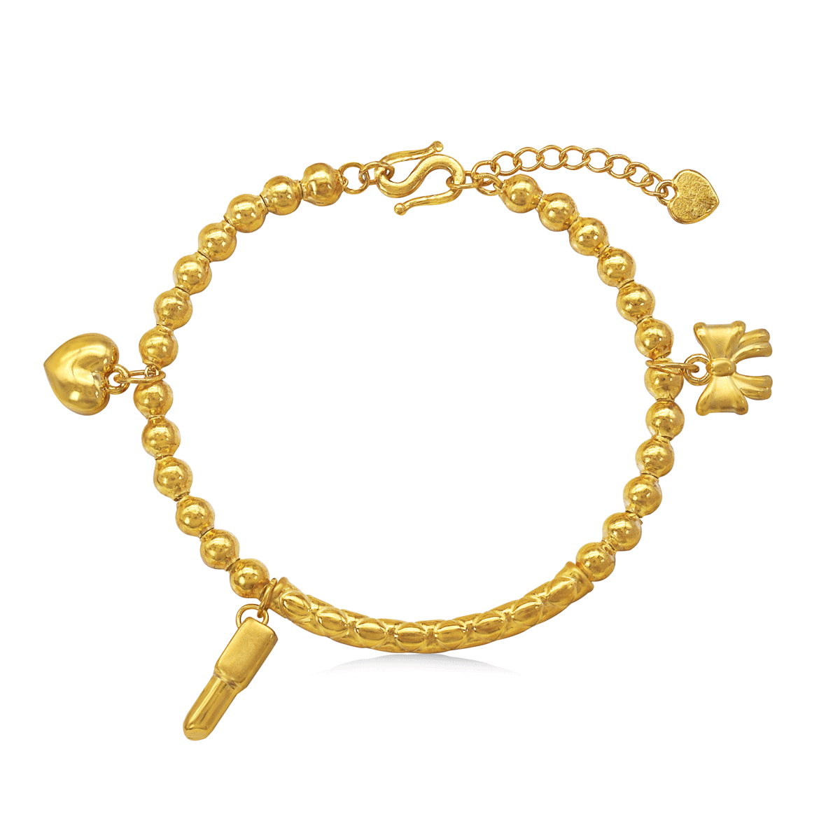 Lắc Vàng 24K Golden Lovely Braclet FB700047 5D