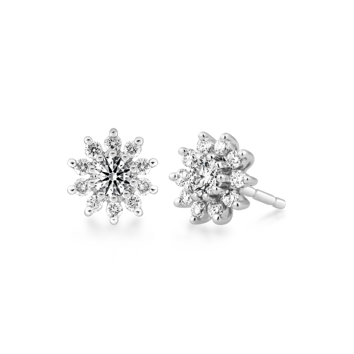 Ổ Bông kim cương tấm vàng 14K Amuse NS 3C