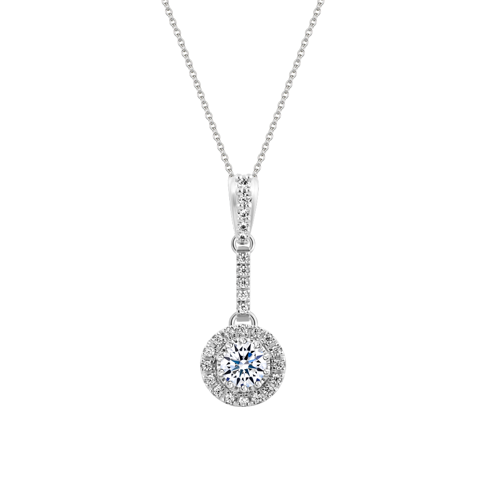 Mặt kim cương tấm vàng 14K Horaz N 5C