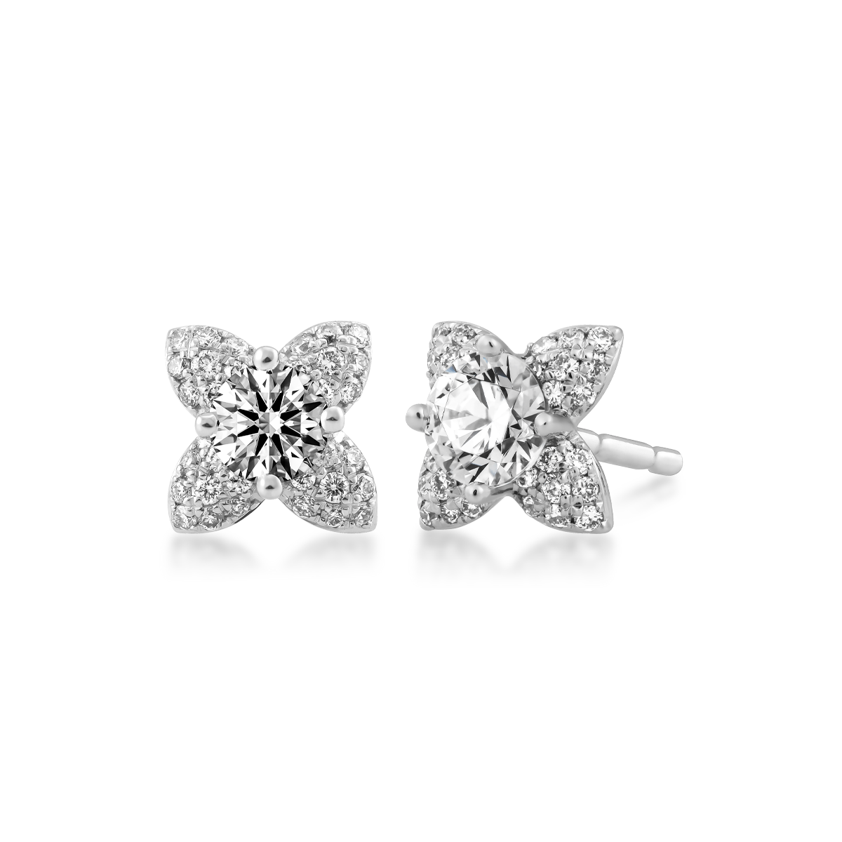 Ổ Bông kim cương tấm vàng 14K Ratline 2C
