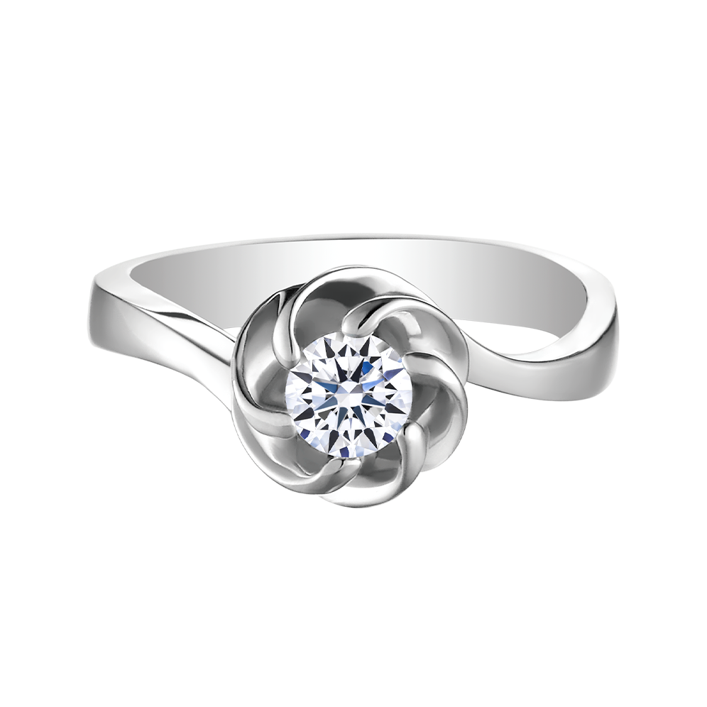 Nhẫn nữ đính đá CZ vàng 14K Nice girl N 2C